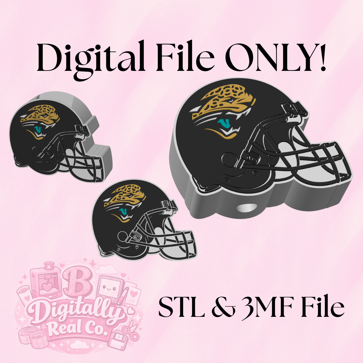 Jacksonville Jaguars Soap Holder – STL & 3MF Digital File | Bathroom Decor | 3D Print File | Football Fan Gift
