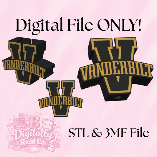 Vanderbilt Soap Holder STL & 3MF File | Bathroom Decor | College Fan Gift | 3D Print File | Digital Download ONLY (Copy)