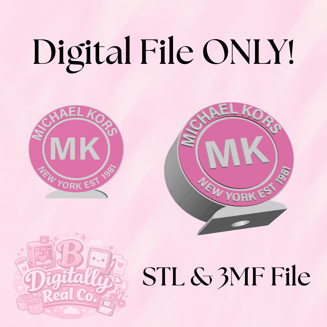 Michael Kors Inspired Soap Holder | 3D Print Digital File | STL & 3MF Included | Designer Style Bathroom Decor | Bath & Body Works Holder