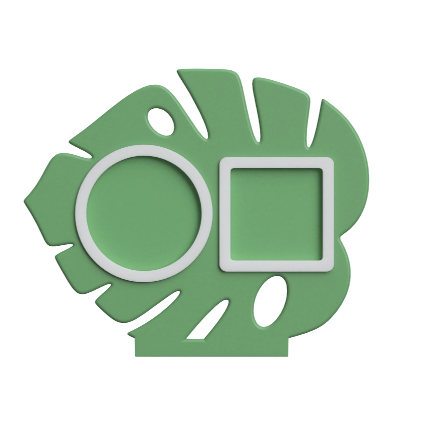 NFC Business Stand - Monstera Leaf