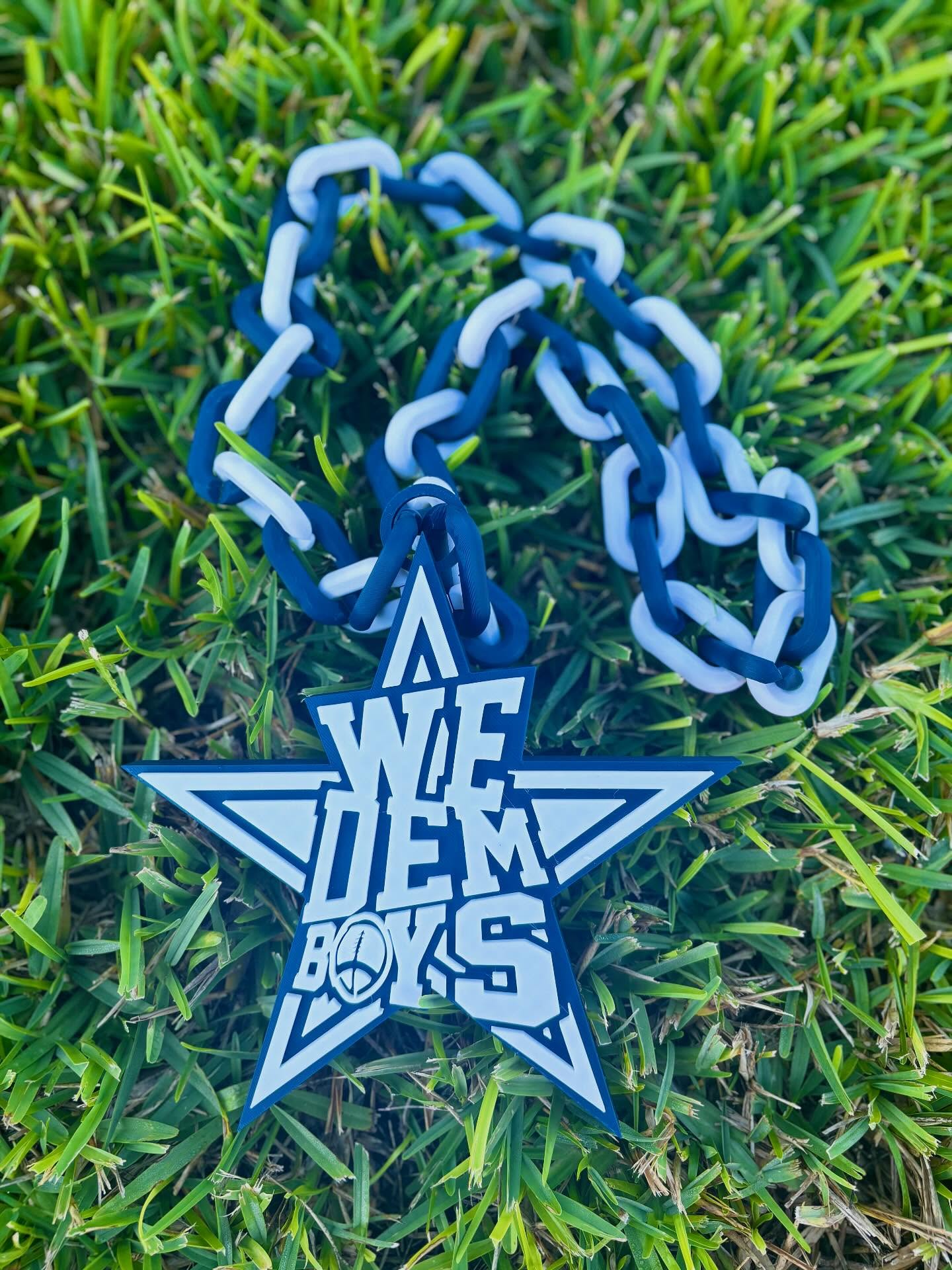 Dallas Cowboys 'We Dem Boys' Star Pendant Hype Chain