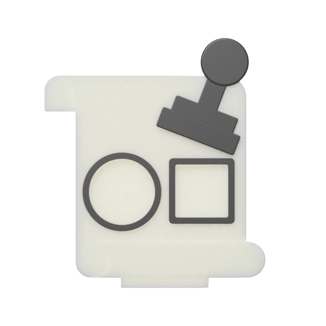 NFC Business Stand - Notary Backing