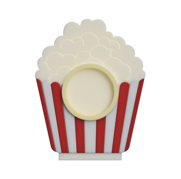 NFC Business Stand - Popcorn Backing