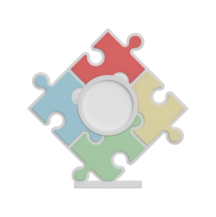 NFC Business Stand - Autism Awareness