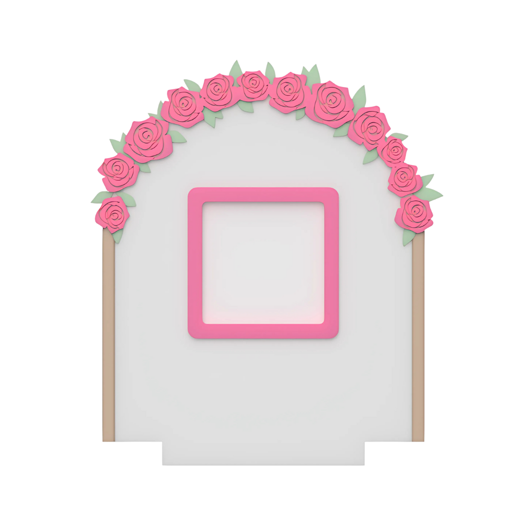 NFC Business Stand - Rose Arch