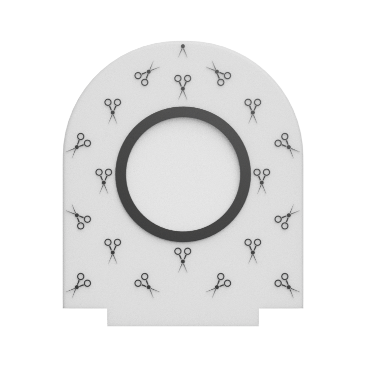NFC Business Stand - Scissors/Salon Arch