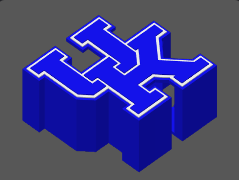 Kentucky Wildcats Soap Holder 3D Print File | STL & 3MF (Digital Download)