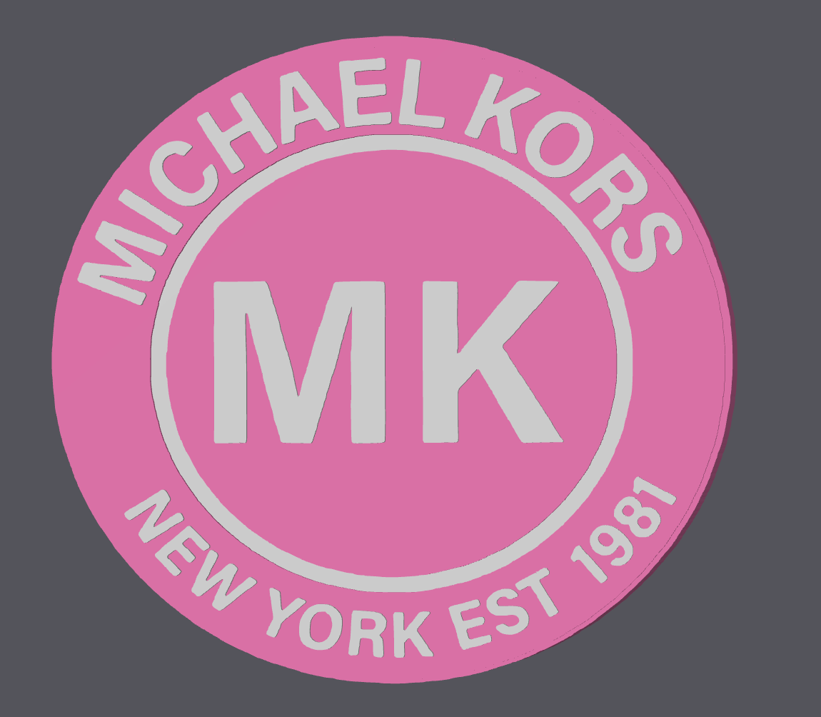 Michael Kors Inspired Straw Topper | 3D Print Digital File | Regular & Stanley Size Included | STL & 3MF | Designer Style Cup Charm