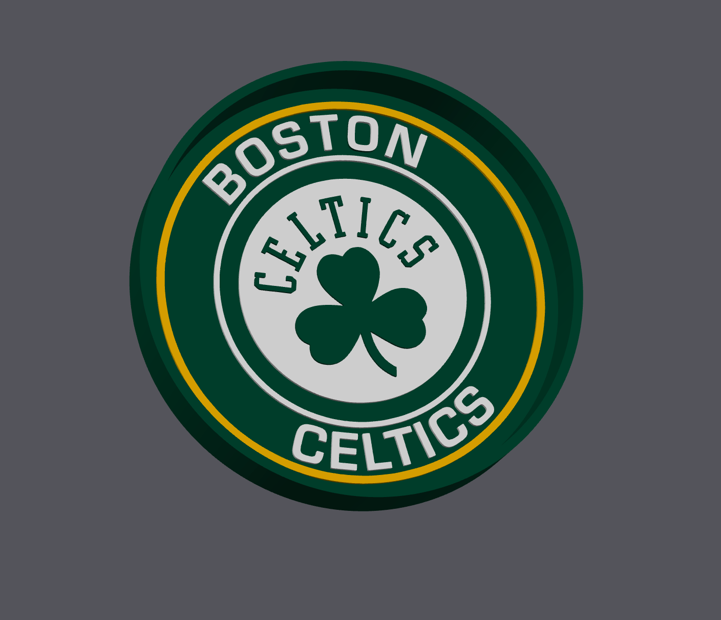 Boston Celtics Trinket Tray – Digital Download (STL + 3MF)