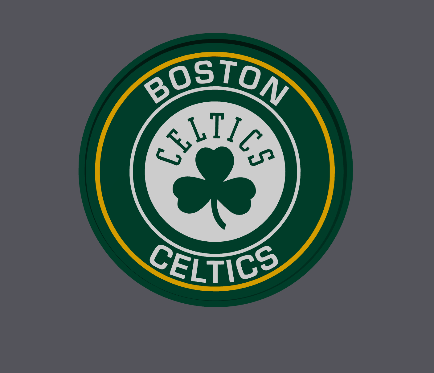 Boston Celtics Trinket Tray – Digital Download (STL + 3MF)