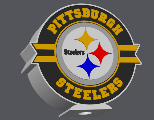 Pittsburgh Football Soap Holder – 3D Print Digital File (STL & 3MF Included)