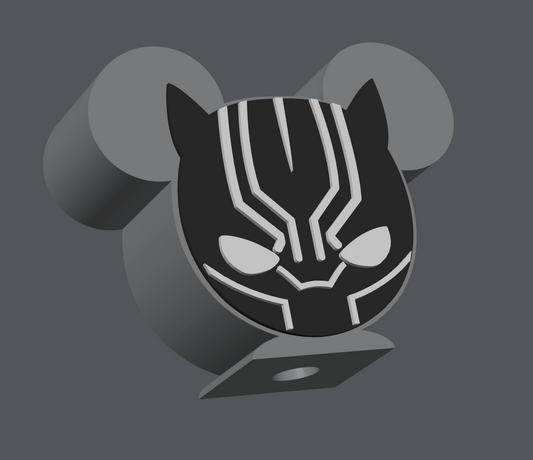Superhero Inspired Soap Holder – STL & 3MF Digital File | Panther Mask Bathroom Decor | 3D Print File ONLY
