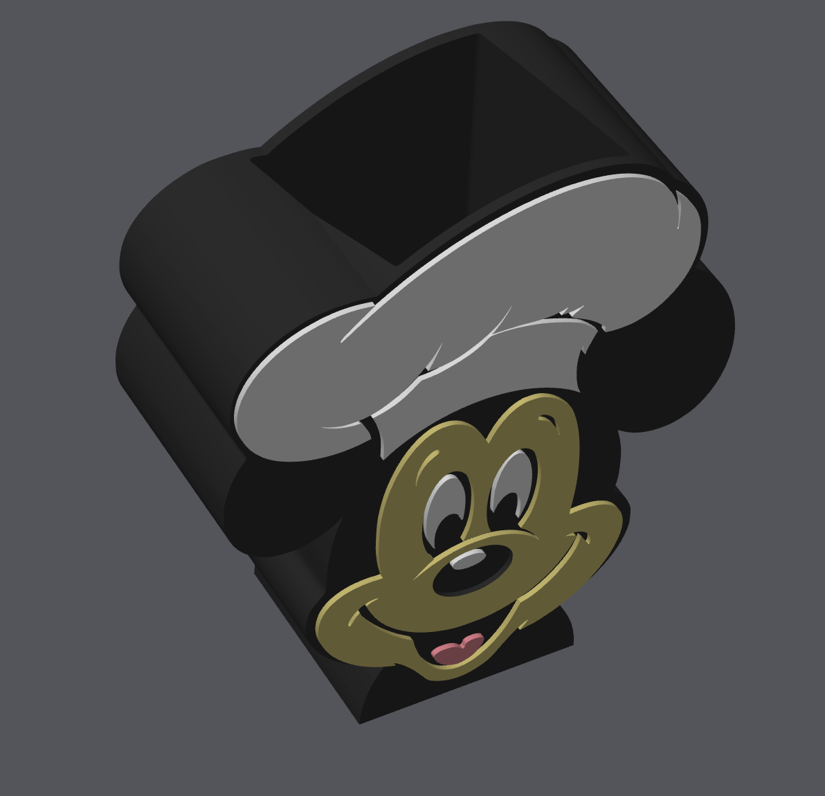 Mouse Chef Soap Holder – STL & 3MF Digital File | Kitchen Bathroom Decor | 3D Print Soap Stand | Digital Download ONLY