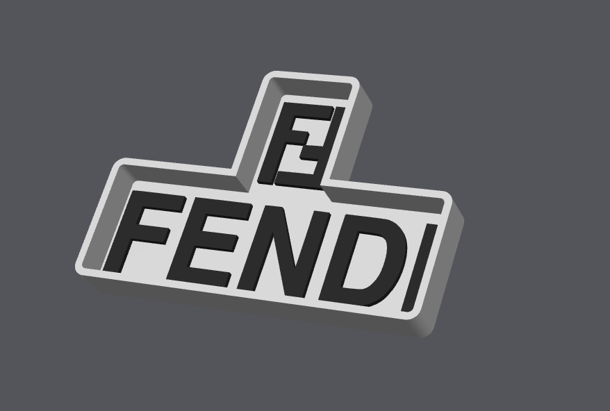 Fendi Inspired Trinket Tray STL | Designer Catchall Tray 3D Print File | Jewelry Tray STL | Luxury Vanity Tray | Desk Organizer STL | STL & 3MF File