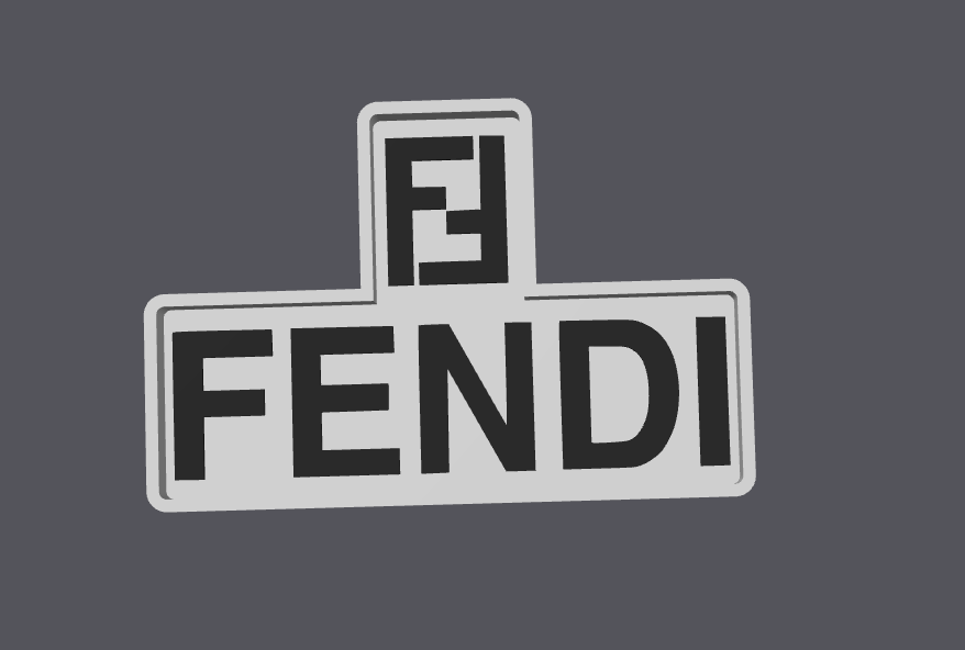 Fendi Inspired Trinket Tray STL | Designer Catchall Tray 3D Print File | Jewelry Tray STL | Luxury Vanity Tray | Desk Organizer STL | STL & 3MF File