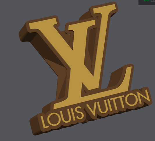 LV Inspired Soap Holder STL | Designer Style Soap Dish 3D Print File | Bathroom Decor STL | Luxury Inspired Soap Dish | STL & 3MF File | 3D Print Soap Holder