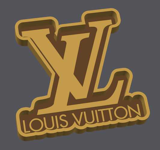 LV Inspired Trinket Tray STL | Designer Style Catchall Tray 3D Print File | Jewelry Tray STL | Luxury Inspired Decor | Desk Tray STL | STL & 3MF File