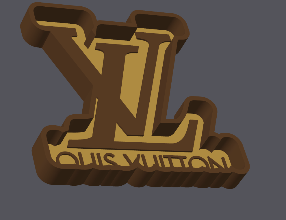 LV Inspired Trinket Tray STL | Designer Style Catchall Tray 3D Print File | Jewelry Tray STL | Luxury Inspired Decor | Desk Tray STL | STL & 3MF File