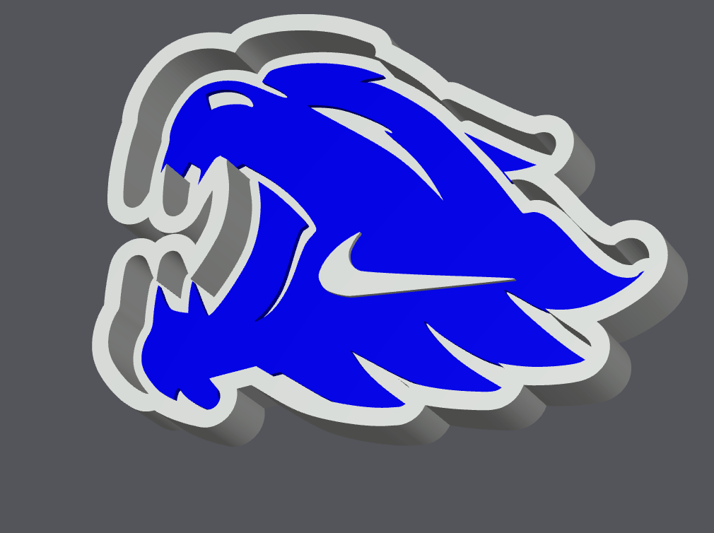 Kentucky Wildcats Trinket Tray STL & 3MF | Wildcats Desk Tray | College Sports Catch All Tray | Kentucky Fan Decor | 3D Print File | Digital Download