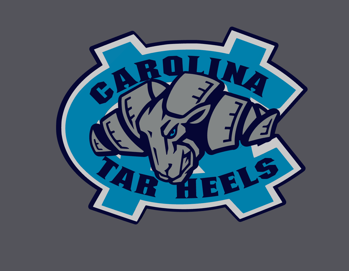 North Carolina Tar Heels Soap Holder – 3D Print Digital File | Bathroom Organizer | STL & 3MF | College Fan Decor