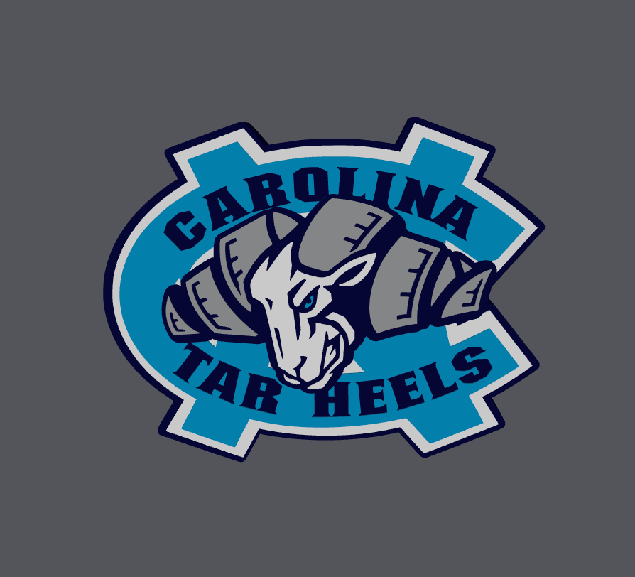 UNC Tar Heels Pen Holder – 3D Print Digital File | STL & 3MF | Carolina Desk Organizer | College Sports Office Decor | Tar Heels Fan Gift