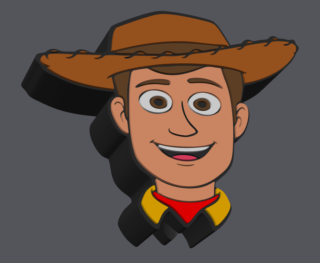 Woody Soap Holder STL File | Toy Cowboy Soap Dish | Bathroom Decor | 3D Print File | STL & 3MF Included | Digital Download ONLY