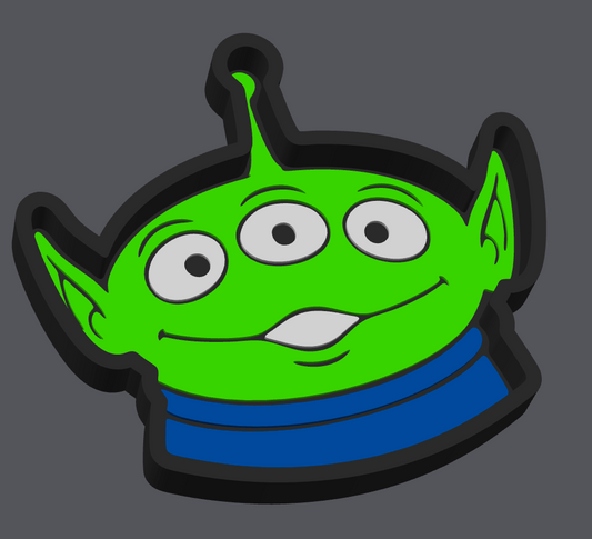Alien Trinket Tray STL & 3MF File | Toy Space Catch All Tray | Desk Organizer | 3D Print File | Digital Download ONLY