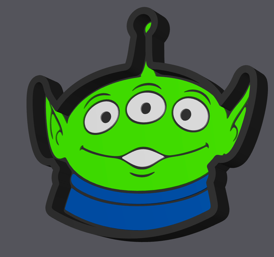 Alien Trinket Tray STL & 3MF File | Toy Space Catch All Tray | Desk Organizer | 3D Print File | Digital Download ONLY