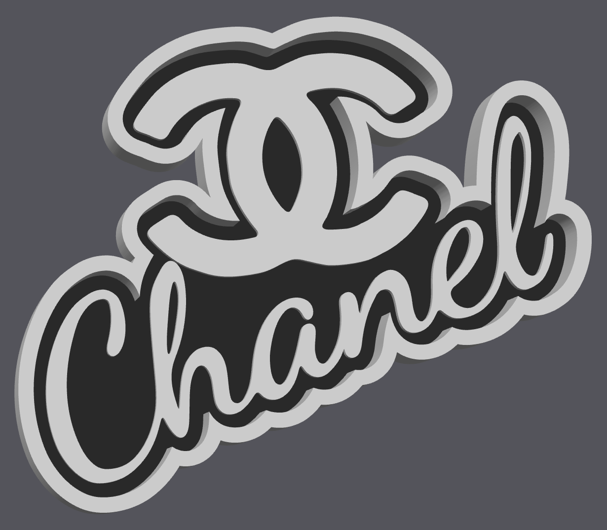Chanel Designer Inspired Jewelry Tray STL & 3MF File | Luxury Style Trinket Dish | Vanity Decor | 3D Print File | Digital Download ONLY