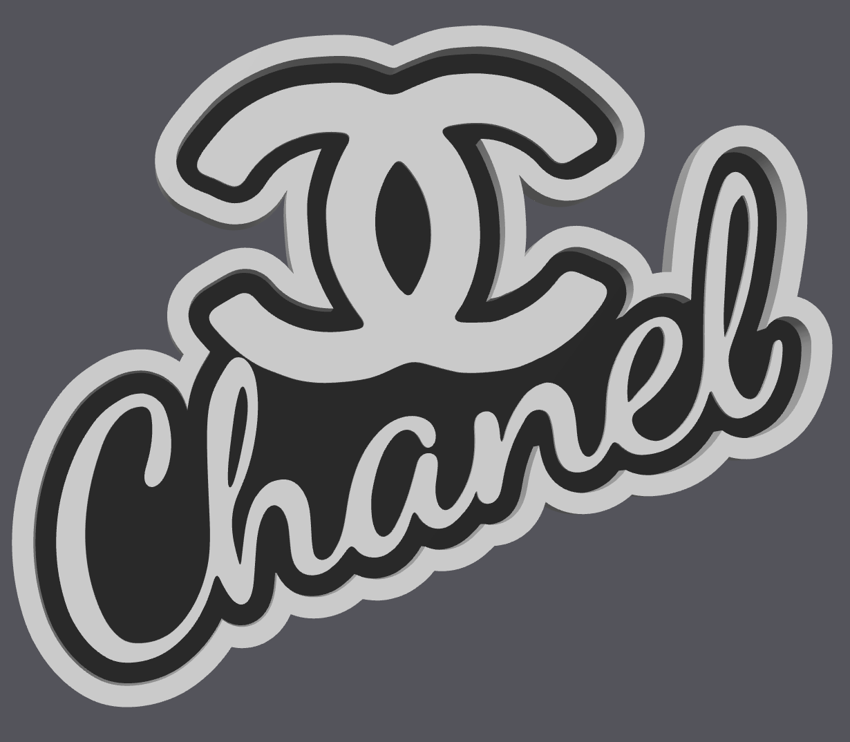 Chanel Designer Inspired Jewelry Tray STL & 3MF File | Luxury Style Trinket Dish | Vanity Decor | 3D Print File | Digital Download ONLY