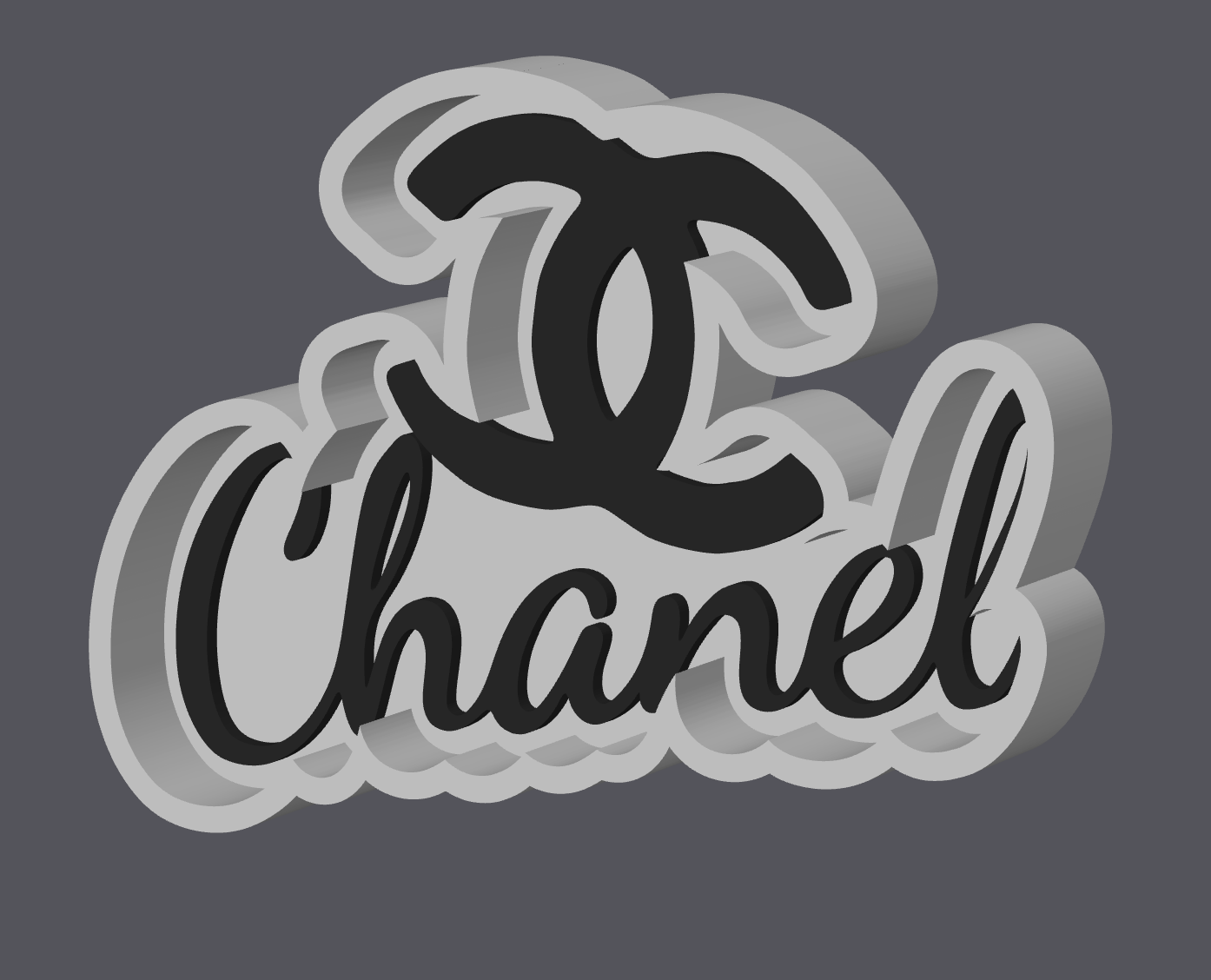 Chanel Designer Inspired Jewelry Tray STL & 3MF File | Luxury Style Trinket Dish | Vanity Decor | 3D Print File | Digital Download ONLY