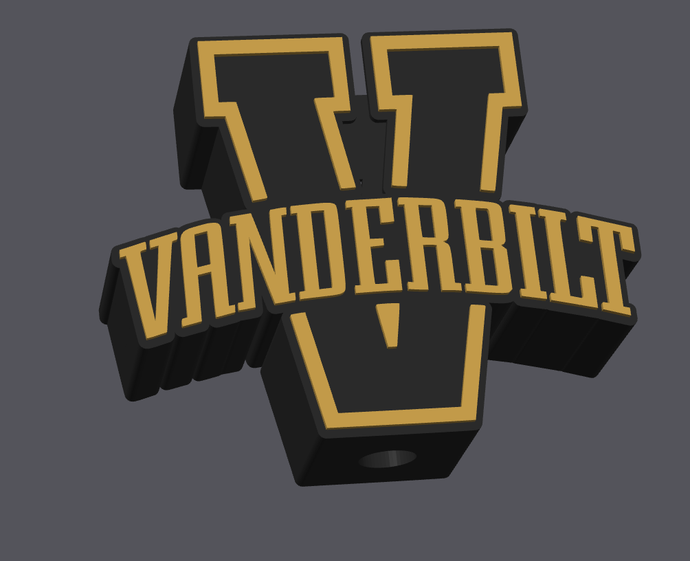 Vanderbilt Soap Holder STL & 3MF File | Bathroom Decor | College Fan Gift | 3D Print File | Digital Download ONLY (Copy)