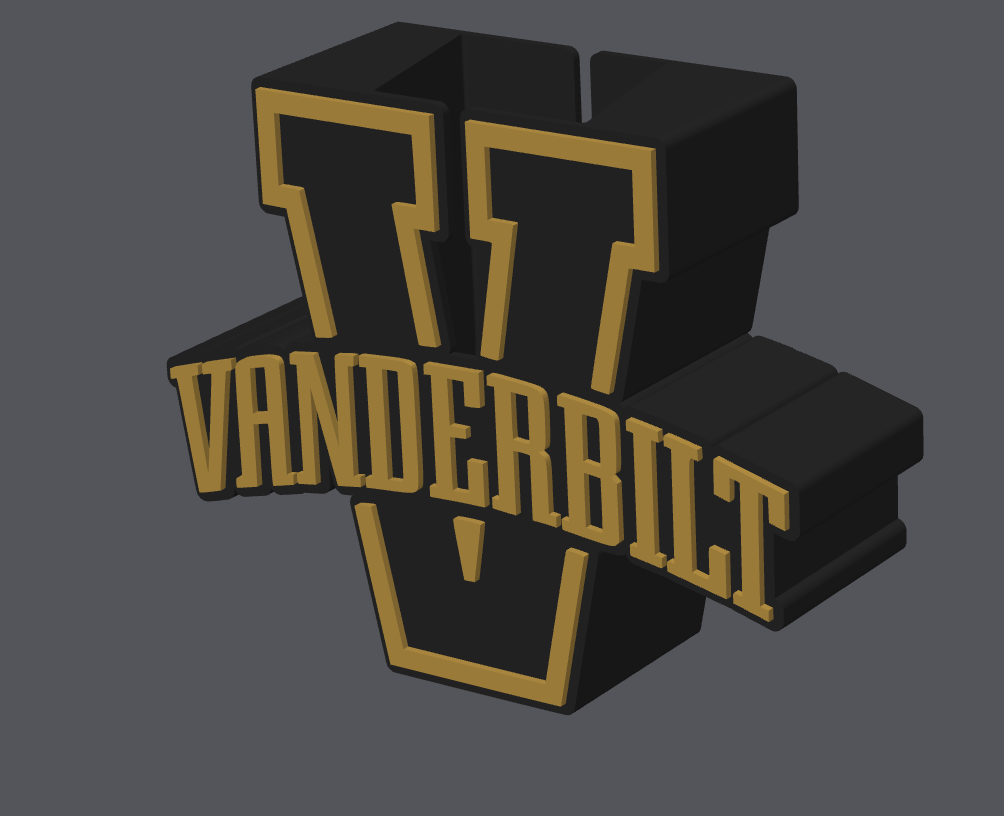 Vanderbilt Soap Holder STL & 3MF File | Bathroom Decor | College Fan Gift | 3D Print File | Digital Download ONLY (Copy)