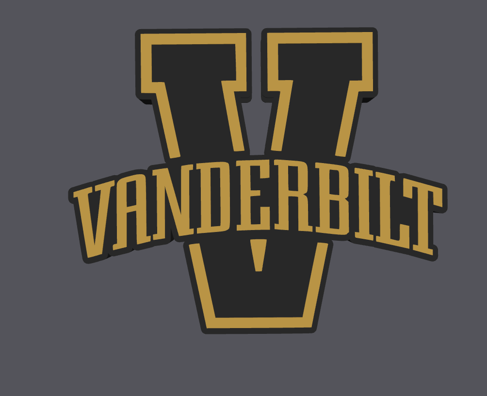 Vanderbilt Soap Holder STL & 3MF File | Bathroom Decor | College Fan Gift | 3D Print File | Digital Download ONLY (Copy)