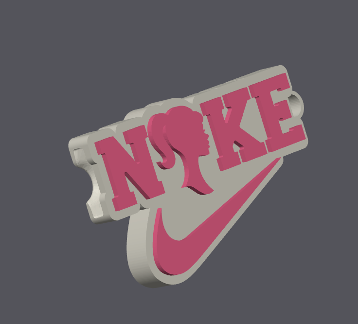 Barbie Inspired Nike Can Opener STL & 3MF File | Cute Pink Shoe Can Opener | 3D Print File | Digital Download | Commercial Use Allowed