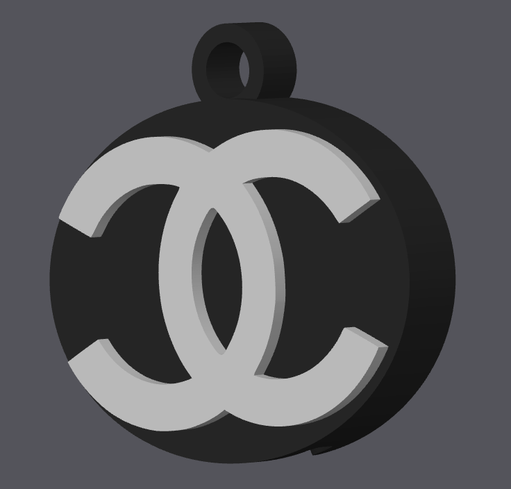 Chanel Designer Inspired Can Opener STL & 3MF File | Luxury Style Keychain Opener | Fashion-Inspired 3D Print | Digital Download