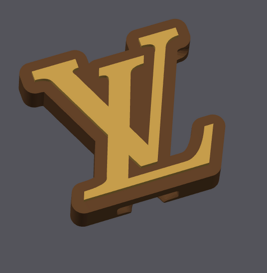 LV Inspired Can Opener Digital File | STL & 3MF | 3D Printable Can Opener Embellishment | Designer Inspired Kitchen Accessory | Instant Download