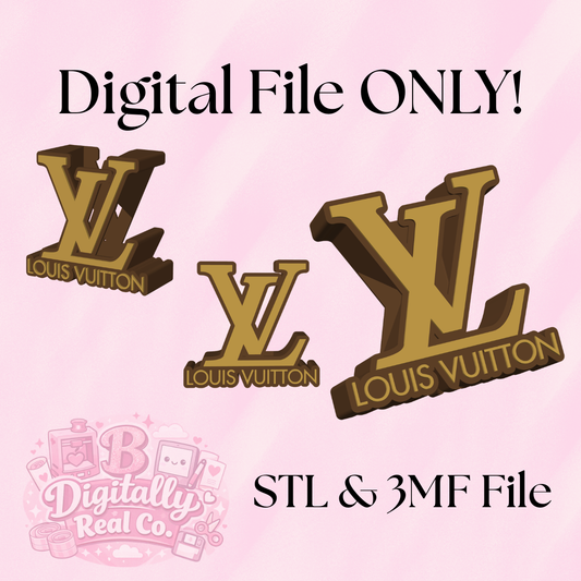 LV Inspired Soap Holder STL | Designer Style Soap Dish 3D Print File | Bathroom Decor STL | Luxury Inspired Soap Dish | STL & 3MF File | 3D Print Soap Holder