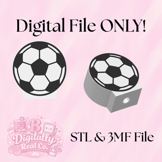 Soccer Soap Holder 3D Print File | Bath and Body Works STL & 3MF Digital Download