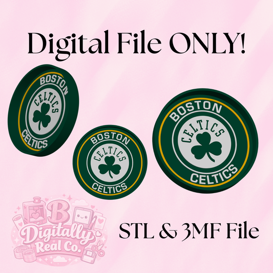 Boston Celtics Trinket Tray – Digital Download (STL + 3MF)
