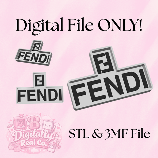 Fendi Inspired Trinket Tray STL | Designer Catchall Tray 3D Print File | Jewelry Tray STL | Luxury Vanity Tray | Desk Organizer STL | STL & 3MF File