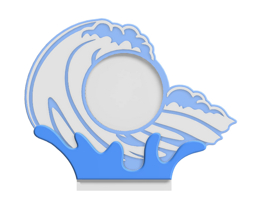 NFC Business Stand - Wave Backing