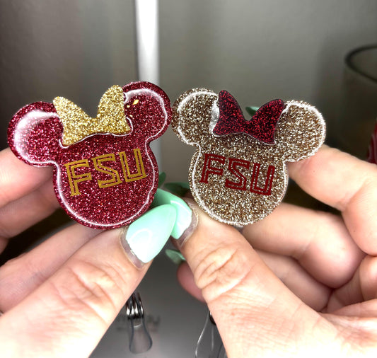 FSU Badge Reel | Florida State | Custom Handmade | Florida State University
