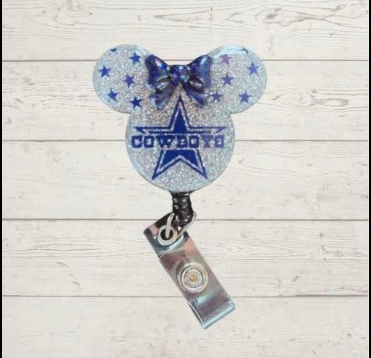 Dallas Cowboy’s Minnie Mickey Badge Reel