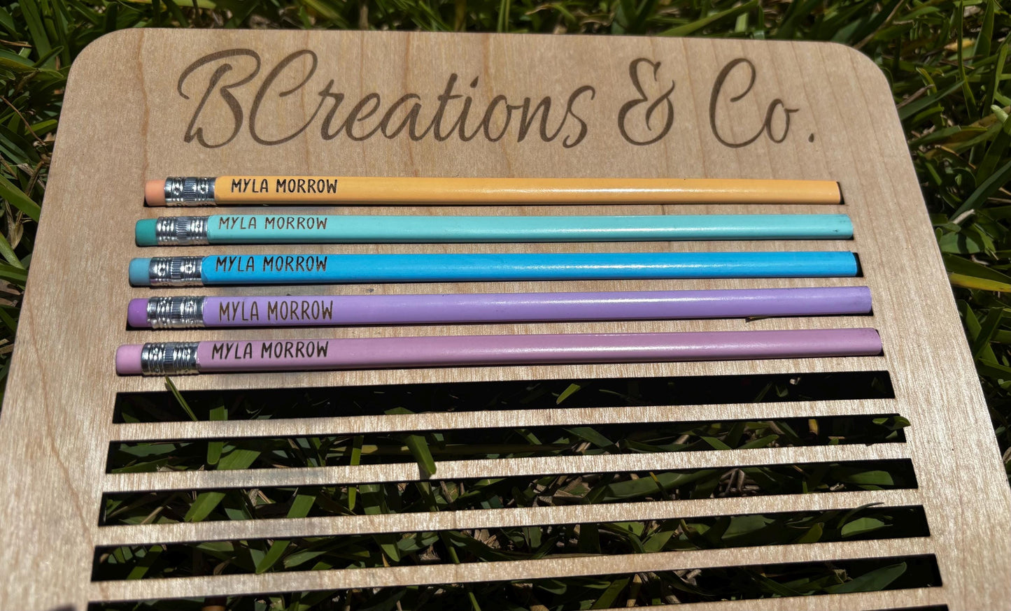 Custom Name Pencils | Pastel Color Pencils | School | Name Pencils | Personalized
