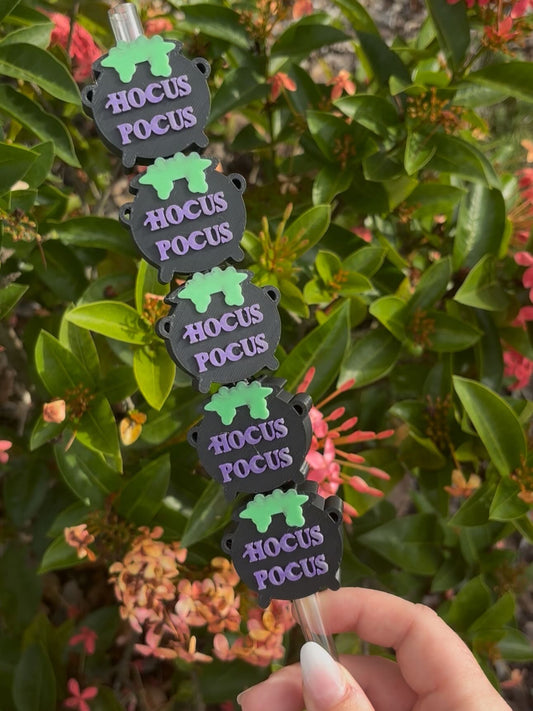 Hocus Pocus Stanley Straw Topper