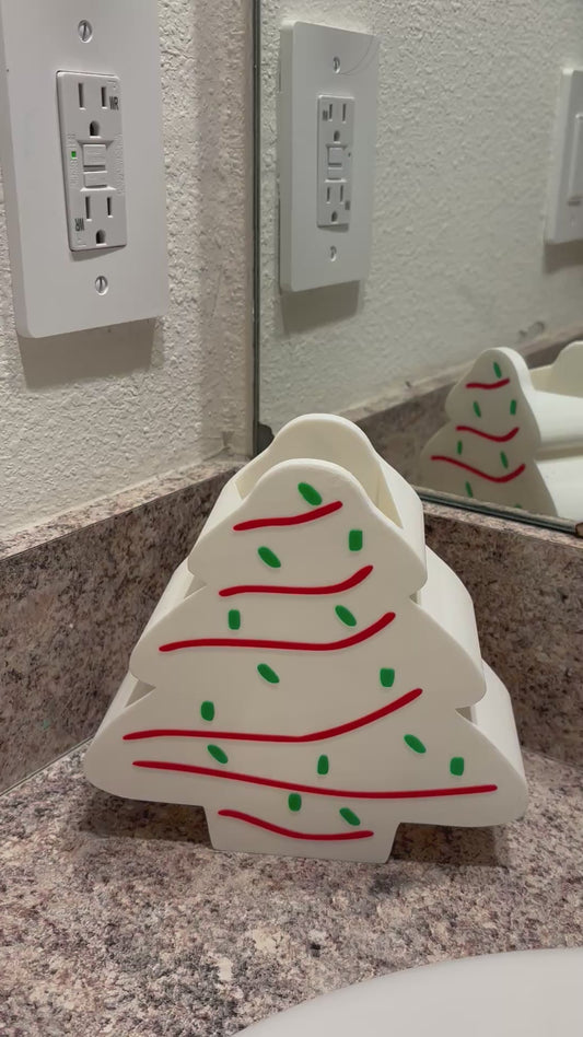 Christmas Tree Debbie Cake Bath & Body Works Soap Holder
